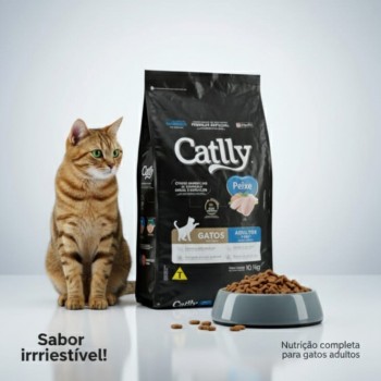 Catlly Premium Especial Adult Cat Food – Fish Flavor  Complete Dry Food for Adult Cats – 10100g ( 10.1 kg )