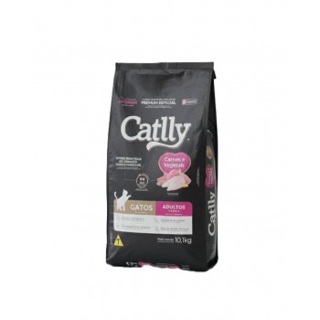 Catlly Special Premium Adult Cat Food, Meat & Vegetables Formula, Complete Nutrition, 10100g ( 10.1 kg )