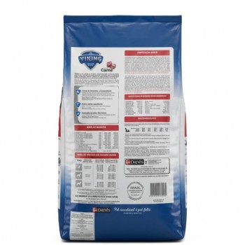 Viking Adult Dog Food – 25 kg – Complete & Balanced Nutrition for Adult Dogs, Flavor & Vigor Supports Healthy Skin & Coat, Provides Energy, and Reduces Stool Odor with Yucca Extract