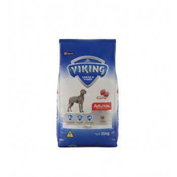 Viking Adult Dog Food – 25 kg – Complete & Balanced Nutrition for Adult Dogs, Flavor & Vigor Supports Healthy Skin & Coat, Provides Energy, and Reduces Stool Odor with Yucca Extract
