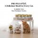 Pro Plus Premium Adult Cat Wet Food with Chicken, Grain-Free Pate, Complete & Balanced Nutrition, 400g × 12 Cans