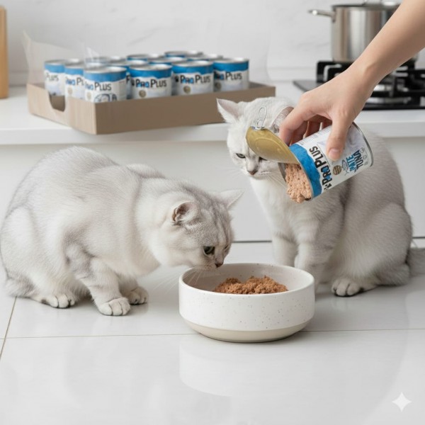 ProPlus Premium Adult Cat Food – Tuna Pâté, Grain-Free, Protein-Rich Wet Food for Adult Cats, 400g Can × 12 Cans ProPlus Premium Adult Cat Food – Tuna Pâté, Grain-Free, Protein-Rich Wet Food for Adult Cats, 400g Can × 12 Cans