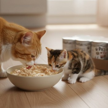 Pro Plus Kitten Premium Grain-Free Chicken Paté Wet Cat Food – 12 Cans × 400g