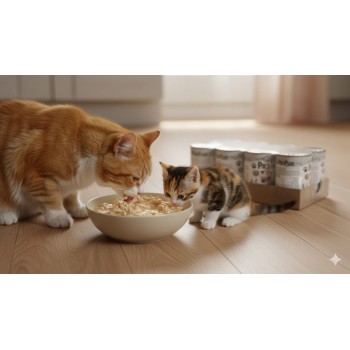 Pro Plus Kitten Premium Grain-Free Chicken Paté Wet Cat Food – 12 Cans × 400g