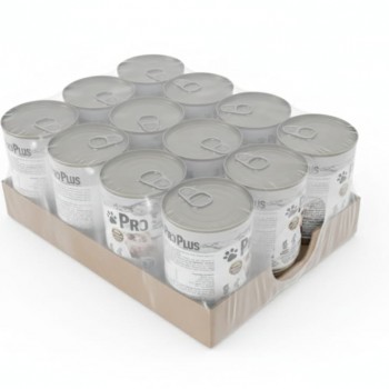Pro Plus Kitten Premium Grain-Free Chicken Paté Wet Cat Food – 12 Cans × 400g