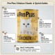Pro Plus Premium Adult Wet Cat Food Chicken Chunks in Gravy 400g x 12 Cans Complete Balanced Nutrition with Taurine and Essential Vitamins for Adult Cats