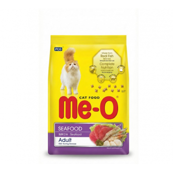 Me-O Adult Cat Food – Seafood Flavor, 7kg | High-Protein, Complete & Balanced Nutrition for Healthy Coat, Digestion & Energy | Dry Cat Food Made with Real Fish & Premium Ingredients