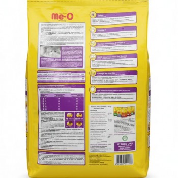 Me-O Adult Cat Food – Seafood Flavor, 7kg | High-Protein, Complete & Balanced Nutrition for Healthy Coat, Digestion & Energy | Dry Cat Food Made with Real Fish & Premium Ingredients