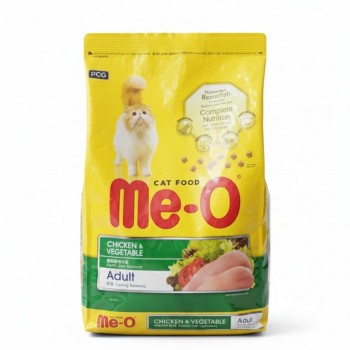 Me-O Adult Cat Food Chicken & Vegetable – 7kg | Complete Nutrition | Sensitive Stomach Support | Low Sodium Formula | Multi-Vitamin Blend
