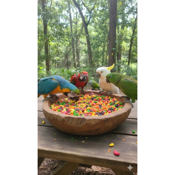 ZuPreem FruitBlend Bird Food Pellets – 1 kg | Complete & Balanced Nutrition for Parrots, Conures, Cockatiels, Lovebirds, Macaws & More