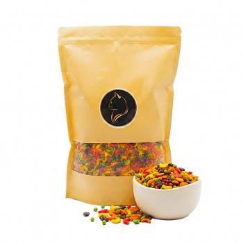 ZuPreem FruitBlend Bird Food Pellets 2 kg Bag – Complete Balanced Daily Nutrition with Fruit Flavors for Parrots, Conures, Cockatiels, African Grey, Amazon Parrots, Macaws and Lovebirds
