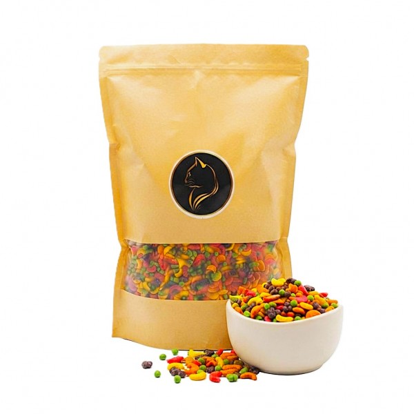 ZuPreem FruitBlend Bird Food Pellets 2 kg Bag – Complete Balanced Daily Nutrition with Fruit Flavors for Parrots, Conures, Cockatiels, African Grey, Amazon Parrots, Macaws and Lovebirds