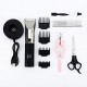 Professional Pet Grooming Hair Clipper Kit for Dogs & Cats – Cordless Digital Trimmer with 4 Guide Combs, Scissors, Nail Clipper & Complete Grooming Set for Home Use
