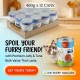 Taihi Premium Wet Cat Food Jelly with Tuna 400g x 12 Cans | Tuna and Chicken Shreds | Taurine Enriched | Moisture-Rich Cat Food for Cats