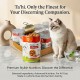 Ta'hi Chunks with Chicken Wet Cat Food 400g x 12 Cans – Chicken Flavour Moisture-Rich Cat Food, 4.8kg Multipack