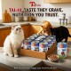 Tai Chong Wet Cat Food Chunks with Tuna 400g x 12 Cans – Canned Wet Cat Food with Tuna and Chicken Recipe