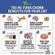 Tai Chong Wet Cat Food Chunks with Tuna 400g x 12 Cans – Canned Wet Cat Food with Tuna and Chicken Recipe