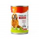 Taihi Chunks with Chicken Wet Dog Food 400g Can, Chicken Meat and Chicken Liver in Gravy, Moisture-Rich Canned Food for Dogs