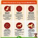 TAHI Premium Wet Dog Food Chunks with Beef in Gravy, 400g Cans, Pack of 12 | Tender Meat Chunks for Dogs | High-Protein Wet Food with Essential Vitamins & Minerals | Complete Daily Nutrition for Dogs