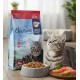 Charmie Adult Cat Food – Salmon Flavor, 10 kg – High Protein & Taurine, Natural Fiber, Crunchy, Supports Healthy Skin, Shiny Coat & Digestion