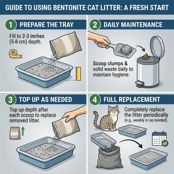 Haisenpet Apple Scented Bentonite Cat Litter 25L (20KG) – Strong Clumping, High Absorption, Fresh Apple Fragrance, Odor Control & Easy Scooping for Cats