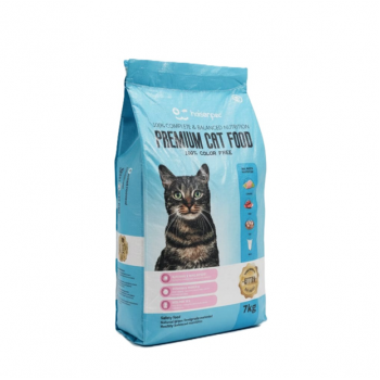 Haisenpet Premium Kitten Food – 7kg, Complete & Balanced Dry Cat Food for Kittens (1–12 Months) – Chicken, Fish, Egg & Milk Flavors, 100% Color-Free, EU Quality Standard