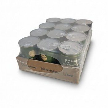 Haisenpet Chicken & Tuna Wet Cat Food – 400g × 12 Cans | Complete & Balanced Nutrition