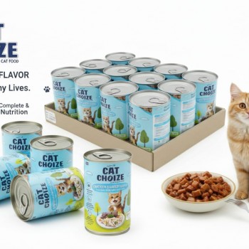 Cat Choize Adult Cat Wet Food Chicken & Liver Flavor 400g (12 Cans x 400g Box) – High Protein Complete & Balanced Nutrition with Taurine, Pork-Free, No Added Preservatives, Real Chicken Chunks in Jelly for Adult Cats Cat Choize Adult Cat Wet Food Chicken & Liver Flavor 400g (12 Cans x 400g Box) – High Protein Complete & Balanced Nutrition with Taurine, Pork-Free, No Added Preservatives, Real Chicken Chunks in Jelly for Adult Cats