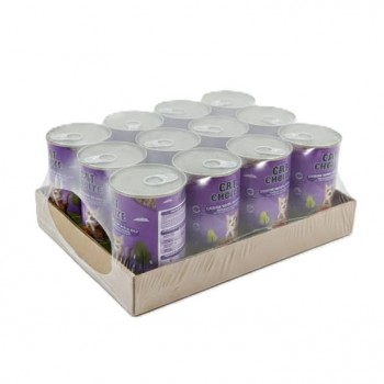 Cat Choize Adult Cat Wet Food 12 Cans x 400g – Chicken & Tuna Chunks in Jelly, High-Protein, Taurine & Vitamin E Enriched, No Preservatives, No Pork, Complete Balanced Nutrition for Cats Over 1 Year