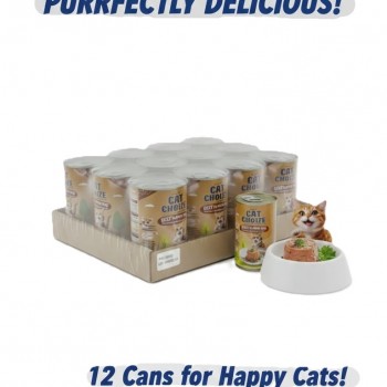 Cat Choize Kitten Wet Food Chicken Flavor 400g (12 Cans x 400g Box) – Soft Pâté Canned Food for Kittens Up to 1 Year, With Taurine & Vitamin E, No Pork, No Added Preservatives, High Moisture Nutrition Cat Choize Kitten Wet Food Chicken Flavor 400g (12 Cans x 400g Box) – Soft Pâté Canned Food for Kittens Up to 1 Year, With Taurine & Vitamin E, No Pork, No Added Preservatives, High Moisture Nutrition