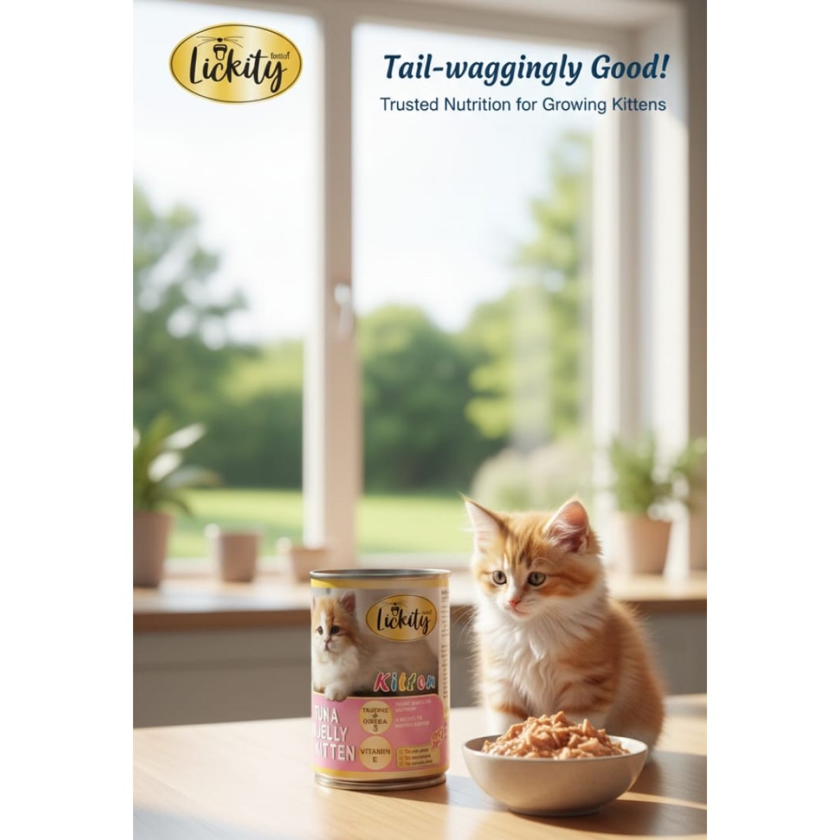 Photo inspiration: Entire Immune Trusted Kitten Food With Green Beans Reference: Lickity Kitten Tuna In Jelly Wet Cat Food With Taurine