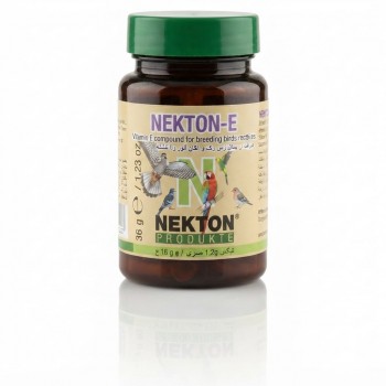 NEKTON-E 35g Vitamin E Supplement for Birds and Reptiles | Breeding & Fertility Support Powder | Water-Soluble Pet Supplement | Made in Germany