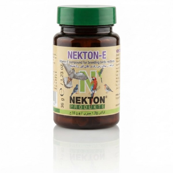 NEKTON-E 35g Vitamin E Supplement for Birds and Reptiles | Breeding & Fertility Support Powder | Water-Soluble Pet Supplement | Made in Germany NEKTON-E 35g Vitamin E Supplement for Birds and Reptiles | Breeding & Fertility Support Powder | Water-Soluble Pet Supplement | Made in Germany