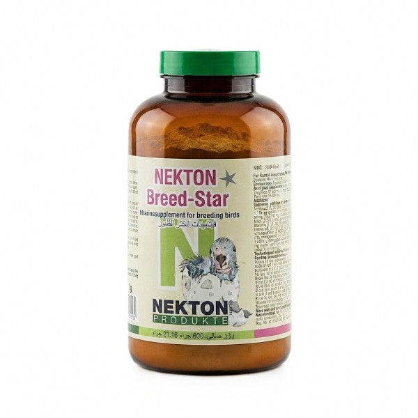 NEKTON-Breed-Star Vitamin Supplement for Breeding Birds 600g – High Vitamin E, Amino Acids, Minerals & Trace Elements for Fertility and Healthy Hatchlings