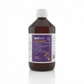Aviform Ultimate Max 500ml | Next Generation Total Health Supplement for Racing Pigeons | Immune & Performance Support Formula