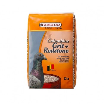 Versele-Laga Versele-Laga Colombine Grit + Redstone for Pigeons 20 kg – Premium Mineral Grit Supplement for Digestion, Calcium & Gut Health – Racing & Breeding Pigeon Feed with Oyster Shell & Aniseed