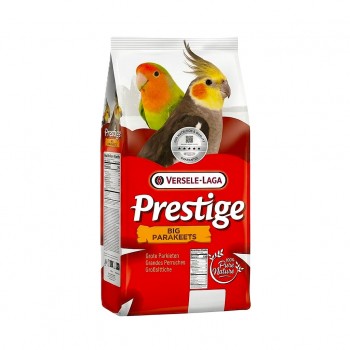Versele-Laga Prestige Big Parakeets Forpus Parrotlets 20 kg – Complete Premium Bird Feed for Large Parakeets, Agapornids, Neophemas & Small Parrots | Supports Growth, Health, Breeding & Feather Condition | Natural Seeds, No Artificial Additives