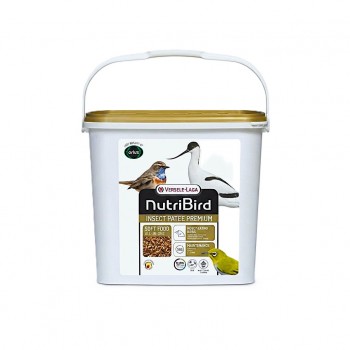 Versele-Laga NutriBird Insect Patee Premium 2kg | Complete Soft Food with 50%+ Animal Protein for Insect-Eating Birds | Nutrition Supplement for Wild Birds, Songbirds & Breeding Birds