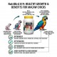 Versele-Laga NutriBird A19 Hand-Rearing Formula for Baby Parrots 800g – High-Energy Growth Food for Macaws, African Grey, Eclectus & Hawk-Headed Parrots – Complete Hand-Feeding Nutrition with Vitamins, Minerals & Amino Acids