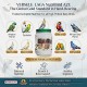 Versele-Laga NutriBird A21 Hand-Rearing Formula 800g – Baby Bird Food for Hand Feeding from Hatching to Weaning – Complete Nutrition with Vitamins, Minerals, Protein & Probiotics
