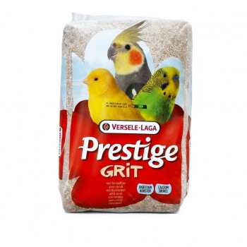 Versele-Laga Prestige Grit with Coral 20KG for Birds – Premium Mineral Grit for Pigeons, Parrots & All Aviary Birds | Natural Digestion Booster | High Calcium (21%) for Strong Bones & Eggshell Formation | Oyster Shell & Marine Mineral Blend