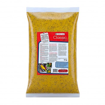 VERSELE-LAGA Classic Birds Egg Food Moist 10kg – Ready-to-Use High-Protein Egg Food for All Bird Species | Breeding & Molting Supplement