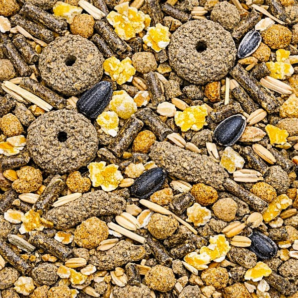 Versele-Laga Crispy Muesli Rabbits 20kg Complete Rabbit Food – High Fibre Nutritious Mix with Vegetables, Grains & Seeds for Dwarf and Indoor Rabbits, Supports Healthy Digestion, Strong Teeth, Immunity & Vitality, Freshness-Sealed Bag