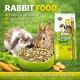 Versele-Laga Crispy Muesli Rabbits 20kg Complete Rabbit Food – High Fibre Nutritious Mix with Vegetables, Grains & Seeds for Dwarf and Indoor Rabbits, Supports Healthy Digestion, Strong Teeth, Immunity & Vitality, Freshness-Sealed Bag