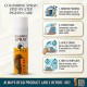 Colombine Spray Insecticide for Racing Pigeons and Pigeon Lofts, Cages & Transport Baskets – 300 ml – Helps Control Lice, Fleas, Ticks & Red Mites – Loft Hygiene Treatment Spray – External Use