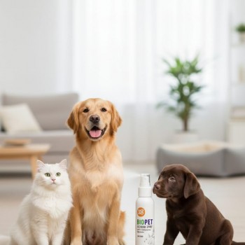 Ino Bio Biopet Hexidine Antiseptic Skin Spray for Dogs & Cats 100ml – 2% Chlorhexidine Digluconate, Cleanses, Disinfects, Promotes Healing, Treats Wounds, Cuts, Abrasions, Damaged Skin Care, Prevents Infection