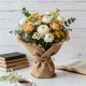 Natural Jute Hessian Burlap Fabric Roll 20 Meter, 90cm Wide Eco Friendly Biodegradable Jute Cloth for Gardening, DIY Crafts, Wedding Decor, Home Decoration, Plant Protection and Packaging