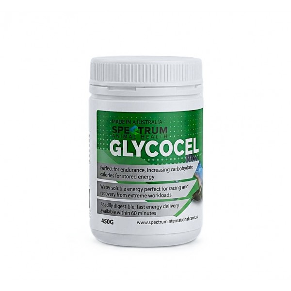 Spectrum Animal Health Glycocel 450g | Water Soluble Energy Supplement for Racing Pigeons & Falcons | Fast Carbohydrate Recovery Formula for Bird Training, Racing & Endurance Spectrum Animal Health Glycocel 450g | Water Soluble Energy Supplement for Racing Pigeons & Falcons | Fast Carbohydrate Recovery Formula for Bird Training, Racing & Endurance