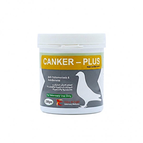 Canker-Plus Water Soluble Powder 250g for Pigeons, Parrots & Cage Birds – Anti-Canker and Anti-Bacterial Treatment for Bird Health Canker-Plus Water Soluble Powder 250g for Pigeons, Parrots & Cage Birds – Anti-Canker and Anti-Bacterial Treatment for Bird Health