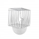 Golden Cat Canary External Nest Pan Wire Cage with White Plastic Nest Bowl, External Cage Mounting Nest for Canaries, British Finches and Similar Small Birds, Easy Clean, 10 x 12 x 17 cm Golden Cat Canary External Nest Pan Wire Cage with White Plastic Nest Bowl, External Cage Mounting Nest for Canaries, British Finches and Similar Small Birds, Easy Clean, 10 x 12 x 17 cm